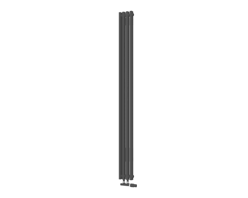 Радиатор КЗТО Quadrum NEO 50 V 1750-4 R RAL1T103S9005 (черный матовый муар) Радиатор КЗТО Quadrum NEO 50 V 1750-4 R RAL1T103S9005 (черный матовый муар)