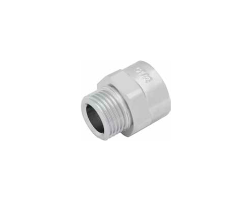 Корпус соеденителя KAN G 1/2G 1/2 x G 1/2 верх никилированый