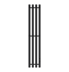 Полотенцесушитель электрический Primoclima Sol R E Black 120*18 4