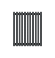 Радиатор КЗТО QUADRUM 30 V 1 1750-12 Серый темный металлик муар