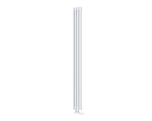 Радиатор КЗТО Quadrum NEO 50 V 1750-4 R RAL1T104S9016 (белый муар) Радиатор КЗТО Quadrum NEO 50 V 1750-4 R RAL1T104S9016 (белый муар)