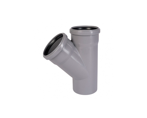 Тройник Ostendorf HTEA 110/50х45° Тройник Ostendorf HTEA 110/50х45°