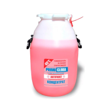 Теплоноситель Primoclima Antifrost концентрат (Этиленгликоль) -65C 50 кг бочка (цвет красный)
