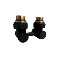 Узел нижнего подключения КЗТО PREMIUM 1/2ʹ х 3/4ʹ Eurokonus, угловой RAL TP26X-M215249005