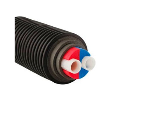 Труба Uponor ECOFLEX THERMO TWIN 2X25X2,3/175 PN6, Бухта 200м Труба Uponor ECOFLEX THERMO TWIN 2X25X2,3/175 PN6, Бухта 200м