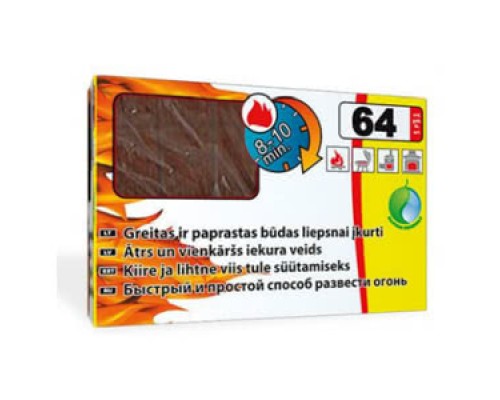 Разжигатели огня HANSA, 64 шт Разжигатели огня HANSA, 64 шт