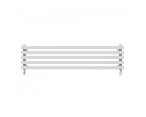 Радиатор КЗТО QUADRUM 40 H 1250-5 RAL 1Т104S9016 белый муар