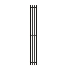 Полотенцесушитель электрический Primoclima Sol R C E Black 150*18 4