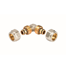 Угольник 90° обжим, 26x26, HENCO 4-2626-S