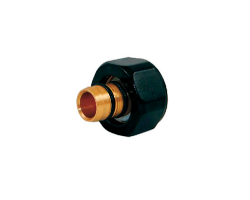 Резьбовое соединение Schlosser для стальных труб GW M22x1,5 x GW 1/2, черное Резьбовое соединение Schlosser для стальных труб GW M22x1,5 x GW 1/2, черное