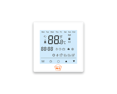 Терморегулятор Тёплый пол № 1 ТС 600 (Thermostat), белый Терморегулятор Тёплый пол № 1 ТС 600 (Thermostat), белый
