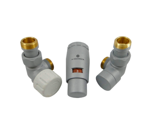 Комплект Schlosser трехосевой левый GZ1/2xM22x1,5 с головкой Мини M30x1,5, Ral Комплект Schlosser трехосевой левый GZ1/2xM22x1,5 с головкой Мини M30x1,5, Ral