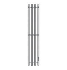 Полотенцесушитель электрический Primoclima Sol R E Graphite 120*18 4