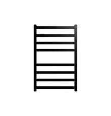 Полотенцесушитель водяной Primoclima Nox 30 Water Inox Black 80*50 4_4