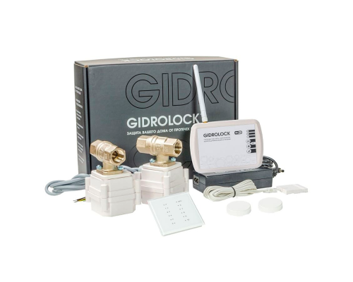 Комплект Gidrolock RADIO + WIFI 3/4 Комплект Gidrolock RADIO + WIFI 3/4