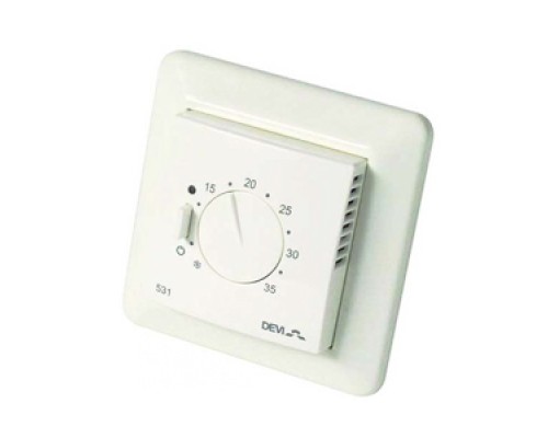 Терморегулятор DEVIreg™ D-531 (ELKO) с датчиком воздуха, 15А Терморегулятор DEVIreg™ D-531 (ELKO) с датчиком воздуха, 15А