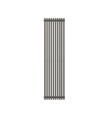 Радиатор КЗТО QUADRUM 50 V 1250-10 Серый светлый металлик муар