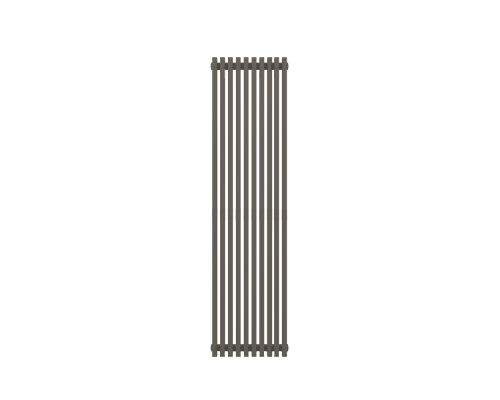 Радиатор КЗТО QUADRUM 50 V 1250-10 Серый светлый металлик муар