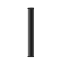 Радиатор КЗТО QUADRUM 30 V 1- 1750-6 RAL1T103S9005 (черный матовый муар)