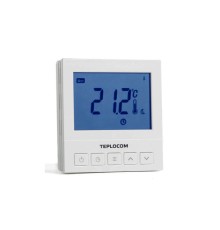Встраиваемый программируемый комнатный термостат TEPLOCOM TS-Prog-220/3A БАСТИОН