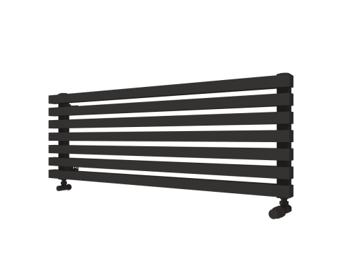 Радиатор КЗТО QUADRUM 50 H 1500-10 Чёрный матовый муар Радиатор КЗТО QUADRUM 50 H 1500-10 Чёрный матовый муар