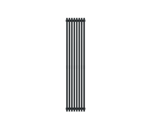 Радиатор КЗТО QUADRUM 50 V 1250-8 Серый темный металлик муар Радиатор КЗТО QUADRUM 50 V 1250-8 Серый темный металлик муар