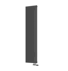 Радиатор КЗТО Quadrum NEO 50 V 1750-10 R RAL1T103S9005 (черный матовый муар)