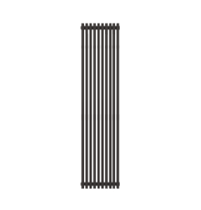 Радиатор КЗТО QUADRUM 50 V 1500-10 Чёрный матовый муар