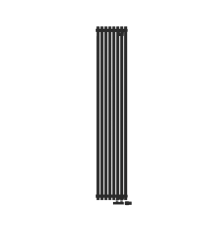 Радиатор КЗТО QUADRUM 30 V 1- 1750-8 RT RAL1T103S9005 (черный матовый муар)