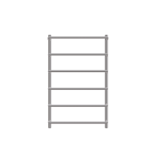 Полотенцесушитель водяной Primoclima Step Water Inox 80*50 6