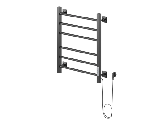 Полотенцесушитель электрический НИКА STEP 3 60/50, Ral 9005 Полотенцесушитель электрический НИКА STEP 3 60/50, Ral 9005