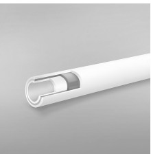 Композитная труба PPR/PPR+GF/PPR Fusitek Faser ПН25 для горячей воды и отопления, диаметр: 50мм