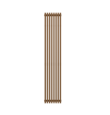 Радиатор КЗТО QUADRUM 50 V 1500-8 Кофейный муар