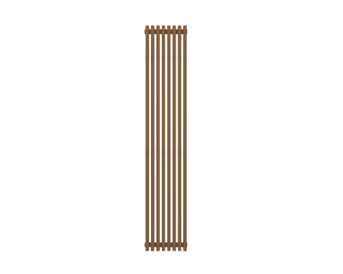 Радиатор КЗТО QUADRUM 50 V 1500-8 Кофейный муар Радиатор КЗТО QUADRUM 50 V 1500-8 Кофейный муар