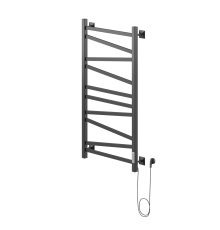 Полотенцесушитель электрический НИКА STEP 4 100/50, Ral 9005