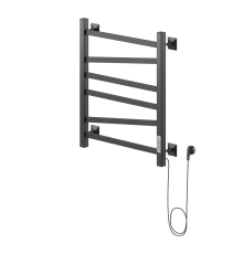 Полотенцесушитель электрический НИКА STEP 4 60/40, Ral 9005