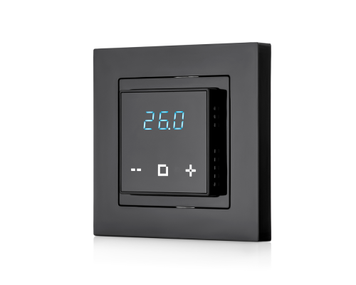 Терморегулятор ERGERT Floor control 340 Wi-fi Black Терморегулятор ERGERT Floor control 340 Wi-fi Black