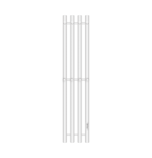 Полотенцесушитель электрический Primoclima Sol R E White 100*18 4