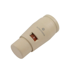 Термостатическая головка Schlosser MINI М30*1,5, Ral 9001
