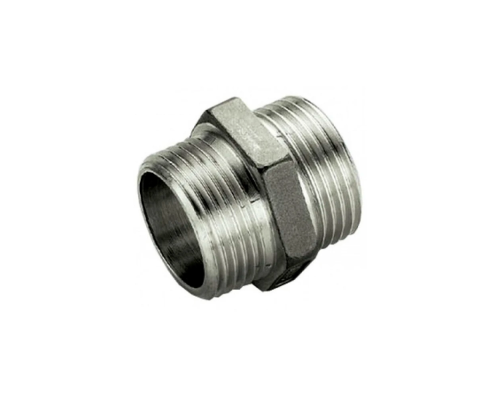 Ниппель TIEMME HH 3/ 4 x 3/ 4, никелированный