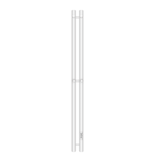 Полотенцесушитель электрический Primoclima Sol R E White 120*6 2
