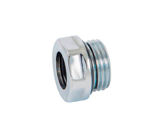Резьбовое соединение Schlosser 1/2, oring, Хром