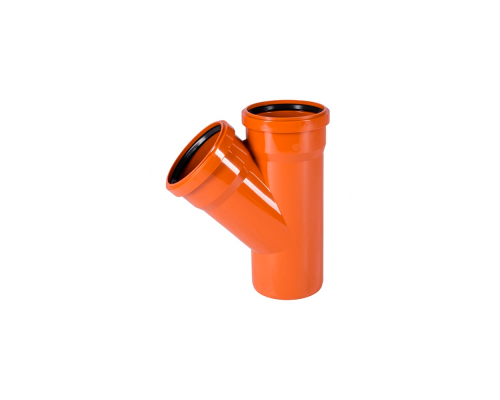 Тройник Ostendorf KGEA 125/110x45°, Ger Тройник Ostendorf KGEA 125/110x45°, Ger