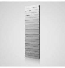Биметаллический радиатор Royal Thermo PianoForte TOWER, Silver Satin, количество секций 18