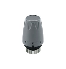 Термостатическая головка Heimeier DX, 6-28°C, настройки 1-5, пепельно-серая
