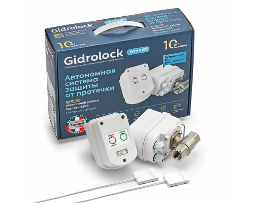 Комплект Gidrolock WINNER Z-Wave 3/4 Комплект Gidrolock WINNER Z-Wave 3/4