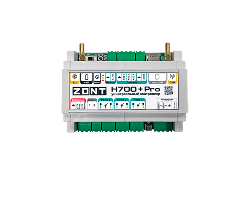 Универсальный контроллер ZONT H700+ PRO Универсальный контроллер ZONT H700+ PRO
