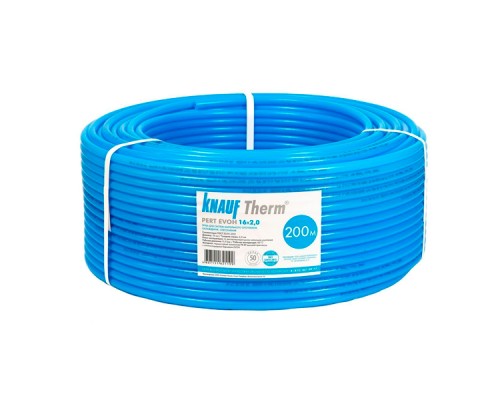 Труба для теплого пола KNAUF Therm PERT EVOH 16х2 мм 200м Труба для теплого пола KNAUF Therm PERT EVOH 16х2 мм 200м