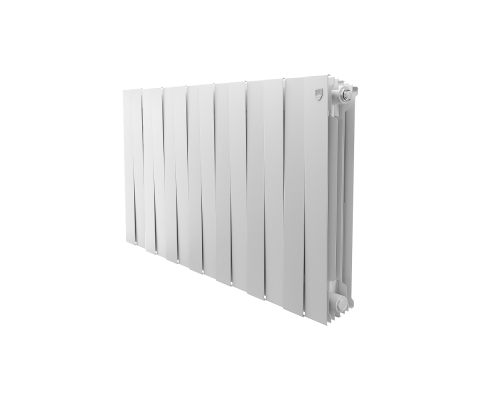 Секционный биметаллический радиатор Royal Thermo PianoForte 500, Bianco Traffico, секций 14 Секционный биметаллический радиатор Royal Thermo PianoForte 500, Bianco Traffico, секций 14