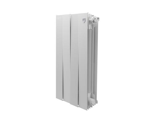 Секционный биметаллический радиатор Royal Thermo PianoForte 500, Bianco Traffico, секций 4 Секционный биметаллический радиатор Royal Thermo PianoForte 500, Bianco Traffico, секций 4